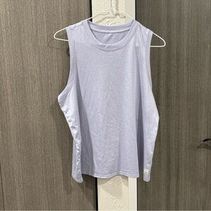 Light Lavender Sleeveless Tank Top - Brand Unspecified